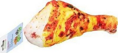 Lodër pelushi për qen Yarro Drumstick, 20 cm, shumëngjyrëshe