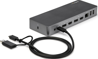 Doking stacion StarTech Universal USB C USB A, Dual 4K DP HDMI, 60W PD, i zi