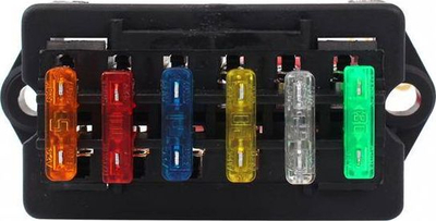 Kuti siguresash MTuning F6X, 6 vende, 12–24V, deri 30A