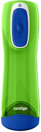 Shishe uji Contigo Swish Autoseal, pa BPA, pa rrjedhje, jeshile me blu