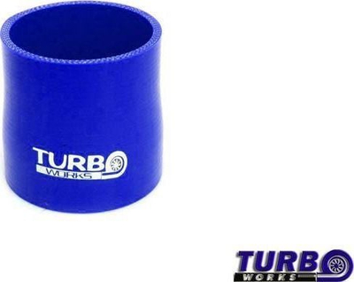 Reduktor drejt silikoni TurboWorks G, 70–76mm, blu