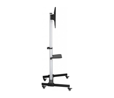 Мобилна подлошка за ТВ Art S-11-AL, 37-86\", 50kg, VESA 600x400, црно-сребрена