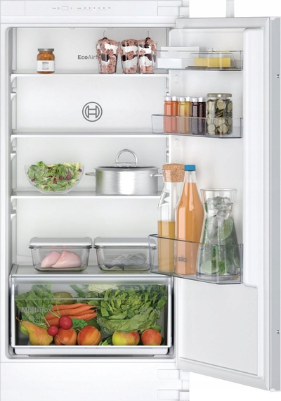 Frigorifer i futur Bosch Series 2 KIV86NSE0, 267L, LowFrost, i bardhë