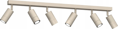 Spot tavoni Luminex Link, 90 cm, 6 llampa, bezhë