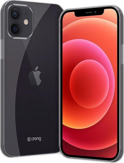 Mbrojtëse Crong Crystal Slim për iPhone 12 Mini , transparente