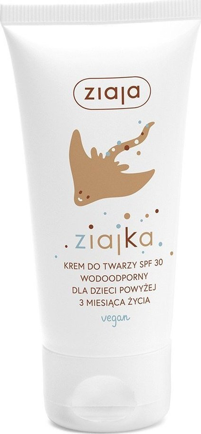 Krem fytyre për kalamajat Ziaja Ziajka, SPF30, 50ml, i bardhë