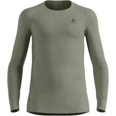 Bluzë termike Odlo ACTIVE WARM Crew Neck L/S, meshkuj, madhësia L, gri