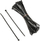 Lidhëse kabllosh Kolink Black, 4.5mm x 200mm, set 100 copë, të zeza