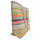 Çantë plazhi Heinner Beach Bag Stripes, 50x38x35x15 cm, letër e endur, shumëngjyrëshe