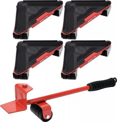 Rrota transporti për mobilje Yato YT-37490, kapacitet 300 kg, set 4 copë