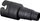 Adapter thithës Flex SAD C D25 32 AS, Ø25 32mm, plastik, i zi