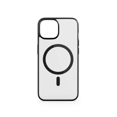 Kapak mbrojtës Epico Mag+ Hero për iPhone 15, MagSafe, transparent i zi