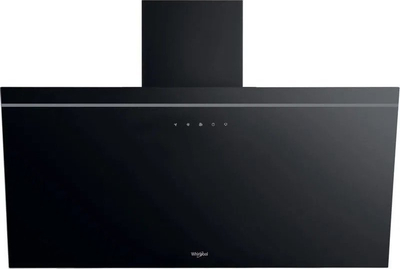 Thithëse avulli Whirlpool WHVP 82 FLTK, 80 cm, LED, xham i zi