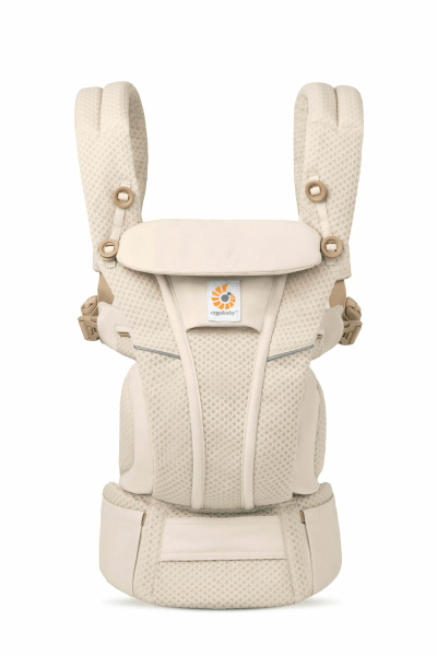 Mbajtëse bebe Ergobaby Omni Breeze, SoftFlex Mesh, ergonomike, bezhë natyrale