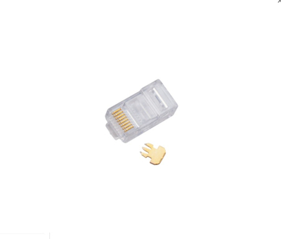 Konektor rrjeti Alantec WT118, RJ45 UTP Cat.5e, set 100 copë, transparent
