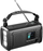 Radio portabël Sandberg Survivor DABradio ALLin1 20000, DAB FM Bluetooth, power bank 20000mAh, e zezë