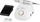 Freza për thonj Activeshop Sprint 48 Basic, profesionale, e bardhë
