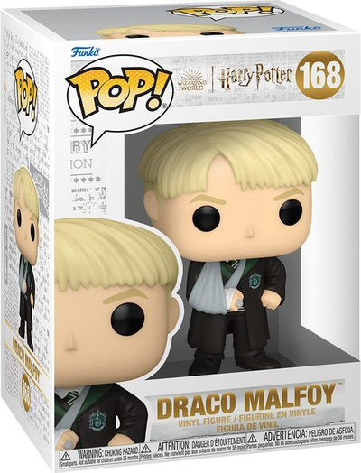 Figurë vinili Funko POP Harry Potter Draco Malfoy, 10 cm, koleksion, shumëngjyrëshe