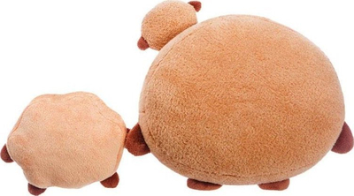 Set lodrash pelushi HERMA BT21 SHOOKY, 3 copë, 17cm, kafe
