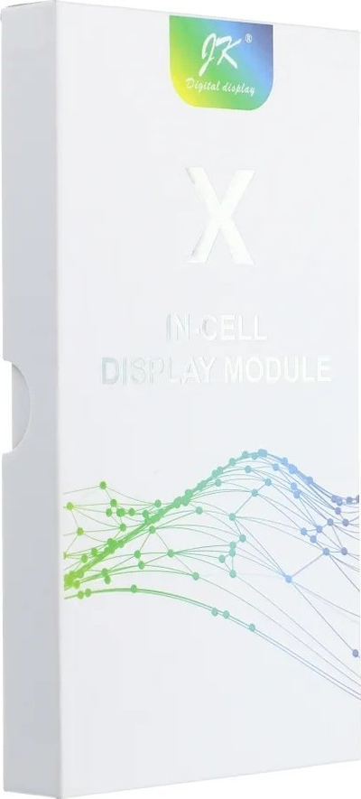 Ekran zëvendësues JK Incell për iPhone X, LCD me prekje, i zi