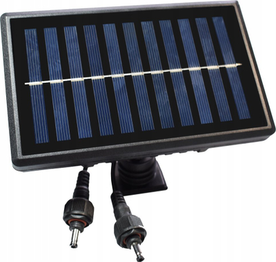 Llambë diellore Saturn Single, bateri 800mAh, panel diellor i veçuar, e zezë
