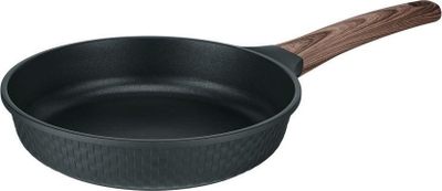 Tigan Resto FRYPAN 93909, 24 cm, për soba me induksion, me ngjyrë të zezë
