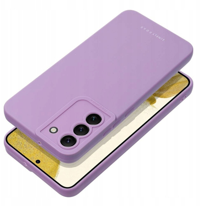 Заштитна маска Roar Luna за Samsung S24 FE, силикон, виолетова