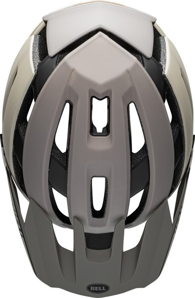 Helmetë çiklizmi Full Face Bell Super Air R Mips Spherical, MTB, e bardhë infrakuqe mat me shkëlqim