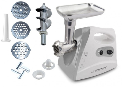 Mulli mishi Esperanza EKM012E, 600W, 3 disqe, i bardhë