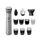 Trimer gjithëpërfshirës Philips MG5940/15, 12 vegla, 120 min bateri, gri