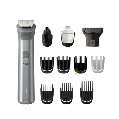 Trimer gjithëpërfshirës Philips MG5940/15, 12 vegla, 120 min bateri, gri