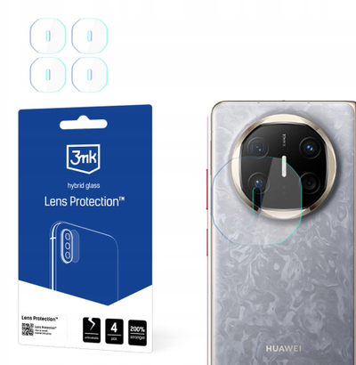 Mbrojtës xhami 3mk për lente Huawei Mate X6, xham i temperuar, hibrid, transparent
