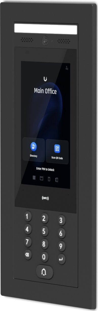 Modul montimi Ubiquiti UniFi Access Intercom Flush Mount UACC-Intercom-FM, për montim të sheshtë në mur, metalik