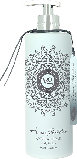 Losion Vivian Gray Aroma Selection Amber & Cedar, 500 ml