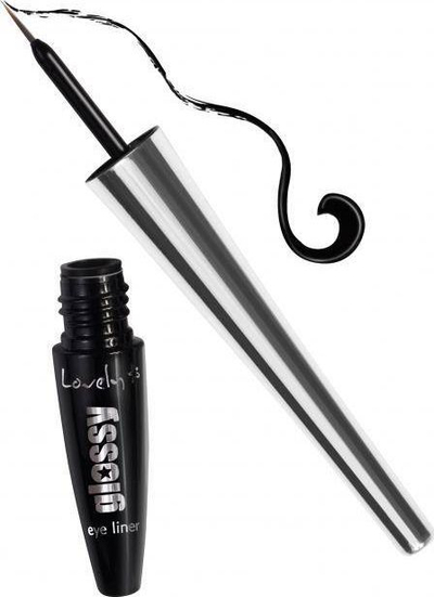 Penel për sy me shkëlqim për sy Lovely Glossy, i zi