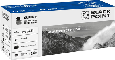 Toner për printer Black Point LBPPOB431, i zi