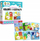 Lojë edukative KAZSTUDIO SA The Treflik Family Colors and Shapes Toddlers ABC, për kalamaj të vegjël, shumëngjyrëshe