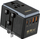 Adapter për udhëtim Dudao A65Pro, 65W, 2x USB C 2x USB A, i zi