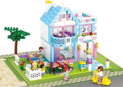 Set ndërtimi Sluban Girls Dream Shpia e Familjes M38-B0535, 539 pjesë, për kalamaj 6+