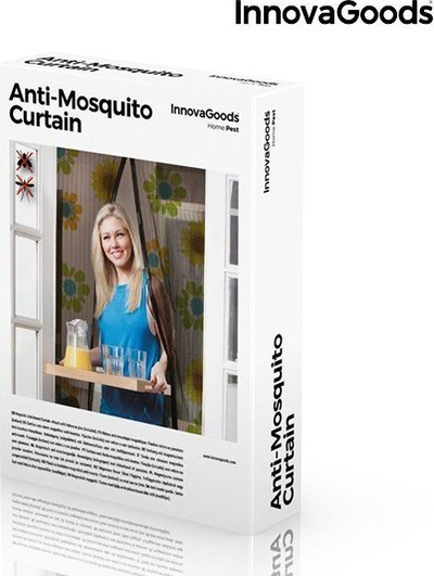 Rrjetë kundra insekteve InnovaGoods Insect Net, 210 x 99 cm, e zezë