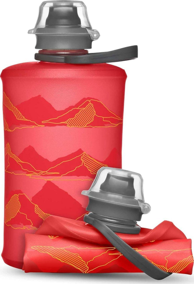 Shishe fleksibile Hydrapak Stow Mountain 350ml, e palosshme, pa BPA, blu