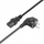 Kabllo rryme TB Power Cable 1.8m, IEC C13, VDE, e zezë