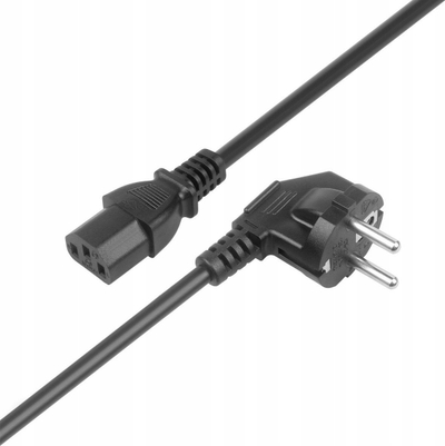 Kabllo rryme TB Power Cable 1.8m, IEC C13, VDE, e zezë