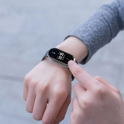 Kapak mbrojtës Tech-Protect Defense për Xiaomi Smart Band 10, me xham t’ngrën, i zi