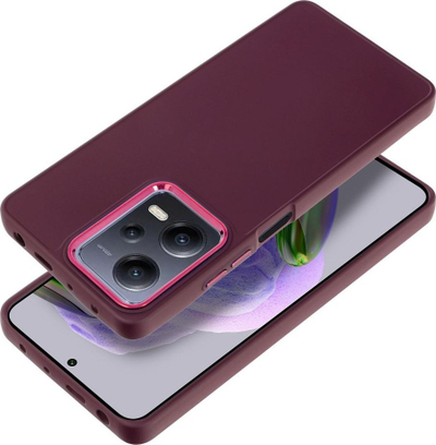 Kllëf telefoni FRAME për Xiaomi Redmi Note 12 Pro Plus 5G, TPU i butë, ngjyrë lejla