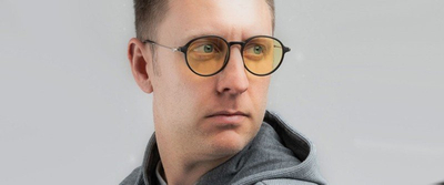 Очила за компјутер GUNNAR Loop, филтрирање сина светлина, проѕирни леќи, Onyx Mercury