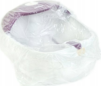 Qese njëpërdorimëshe për pedikyr Activeshop, set 50 copë, transparente