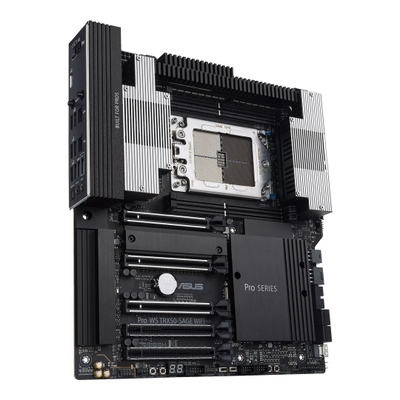 Pllakë amë Asus PRO WS TRX50-SAGE WIFI, DDR5, WiFi 7, e zezë