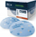 Disk gërryes Festool Granat STF Stickfix, 90mm, 100 copë, blu