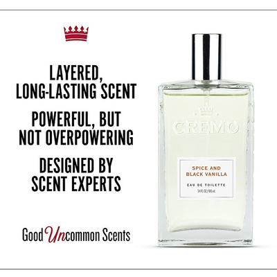 Eau de Toilette Cremo Spice & Black Vanilla, 100 ml